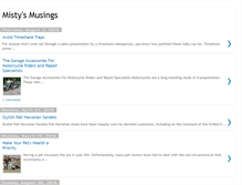 Tablet Screenshot of mistysmusings.com